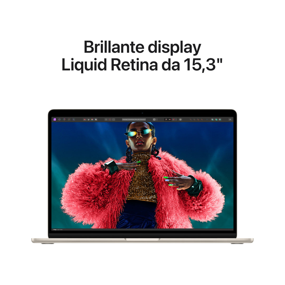 Apple MacBook Air 15'' M3 8 CPU 10 GPU 8GB 256GB SSD Galassia