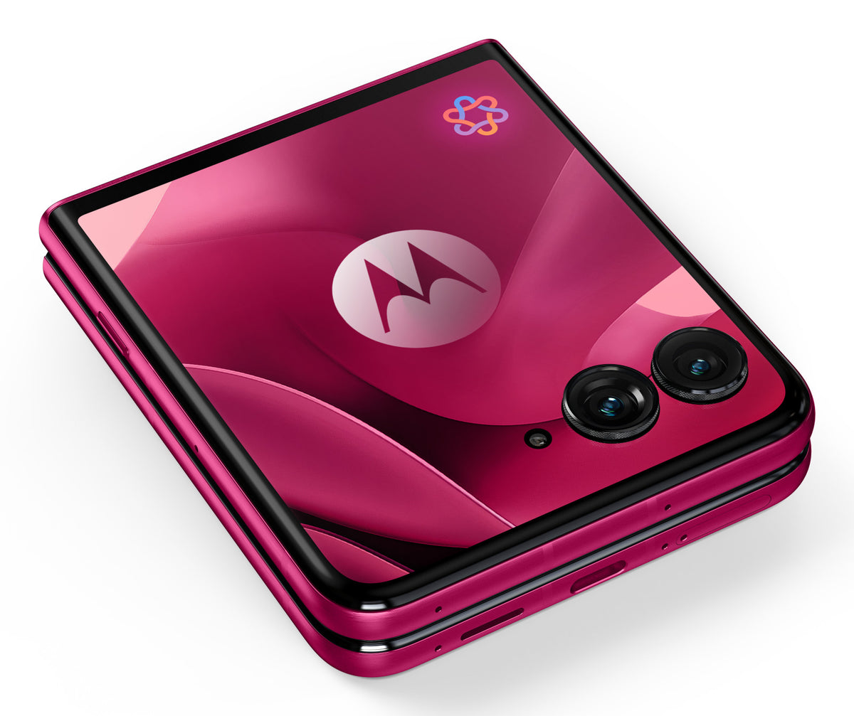 Motorola razr 60 ultra Smartphone Pieghevole 5G 512GB Rosa Android 15 Doppia SIM