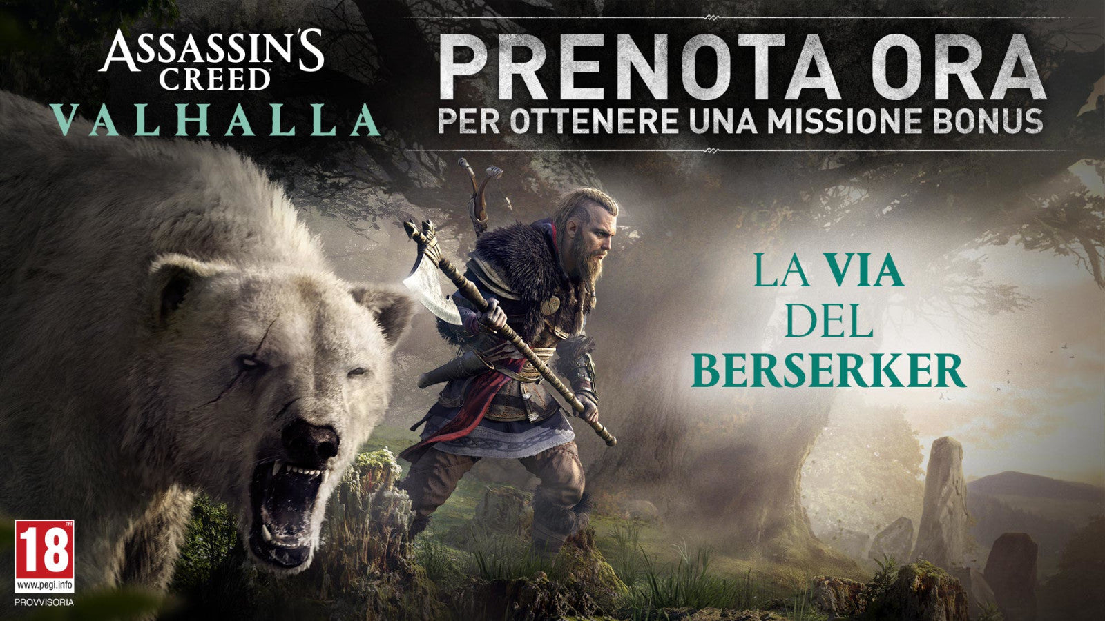 Assassin's Creed Valhalla PS5 - Videogioco Avventura/RPG Ubisoft - PEGI 18
