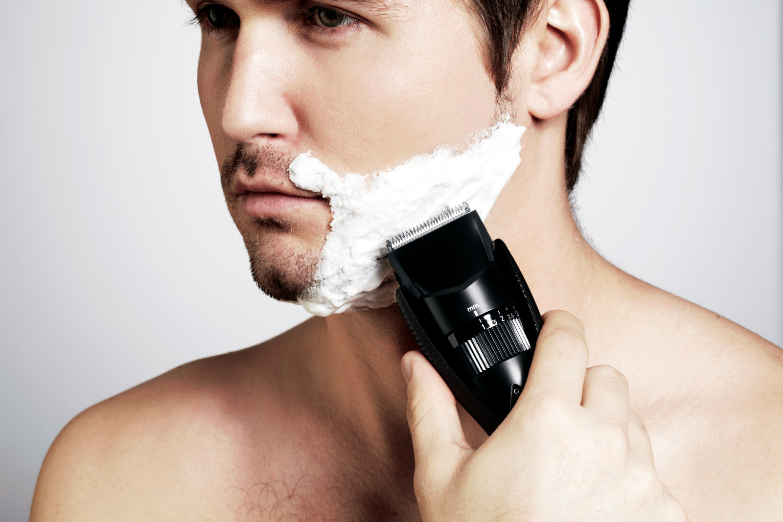 Panasonic Beard Trimmer and Hair Clipper ER-GB37-K503 Black Wet&Dry 20 Lengths Washable