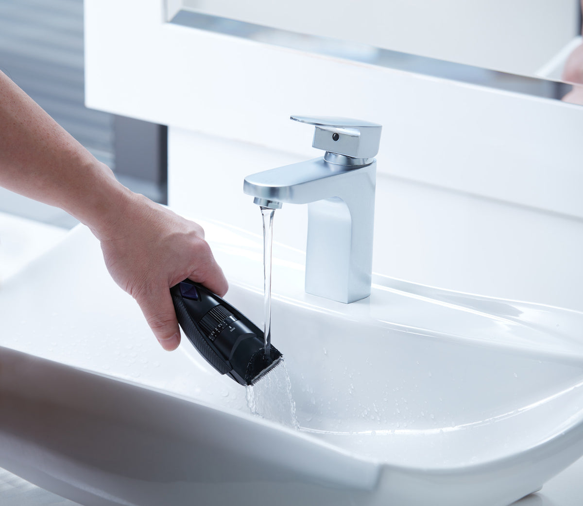 Panasonic Beard Trimmer and Hair Clipper ER-GB37-K503 Black Wet&Dry 20 Lengths Washable