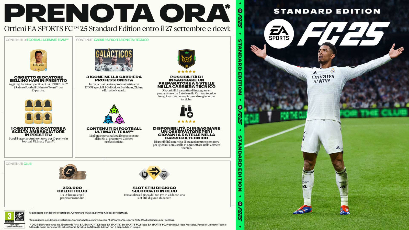 EA FC 25 Standard Edition Football Video Game for Xbox One and Series X - Release 09/27/24