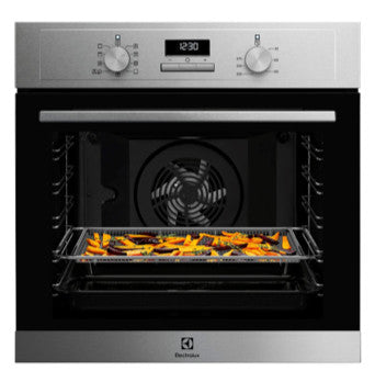 Electrolux EOM3H04X Built-in Electric Oven 72L Black and Stainless Steel Class A+