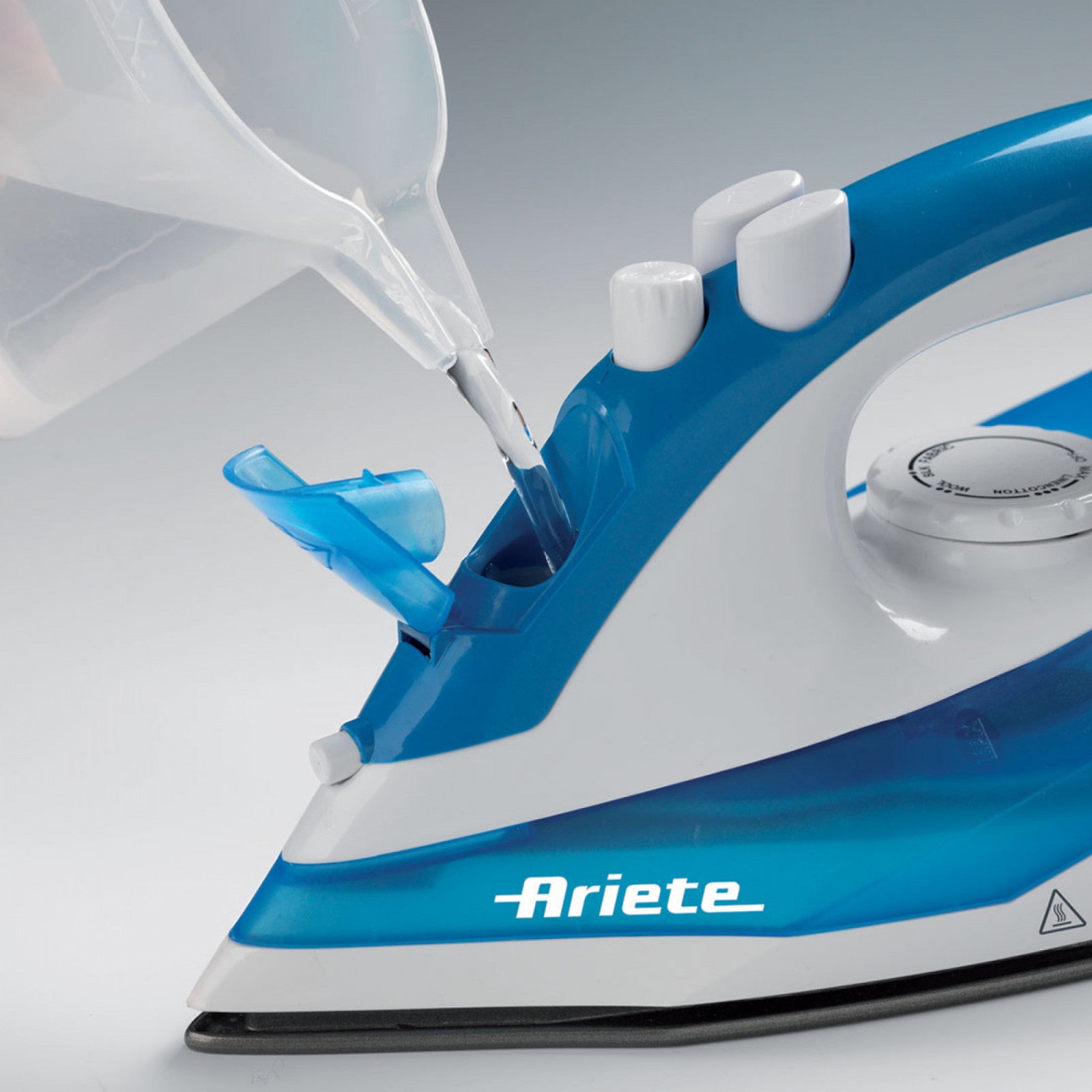 Ariete 6234 2000W steam iron Teflon plate steam shot 140g/min white blue