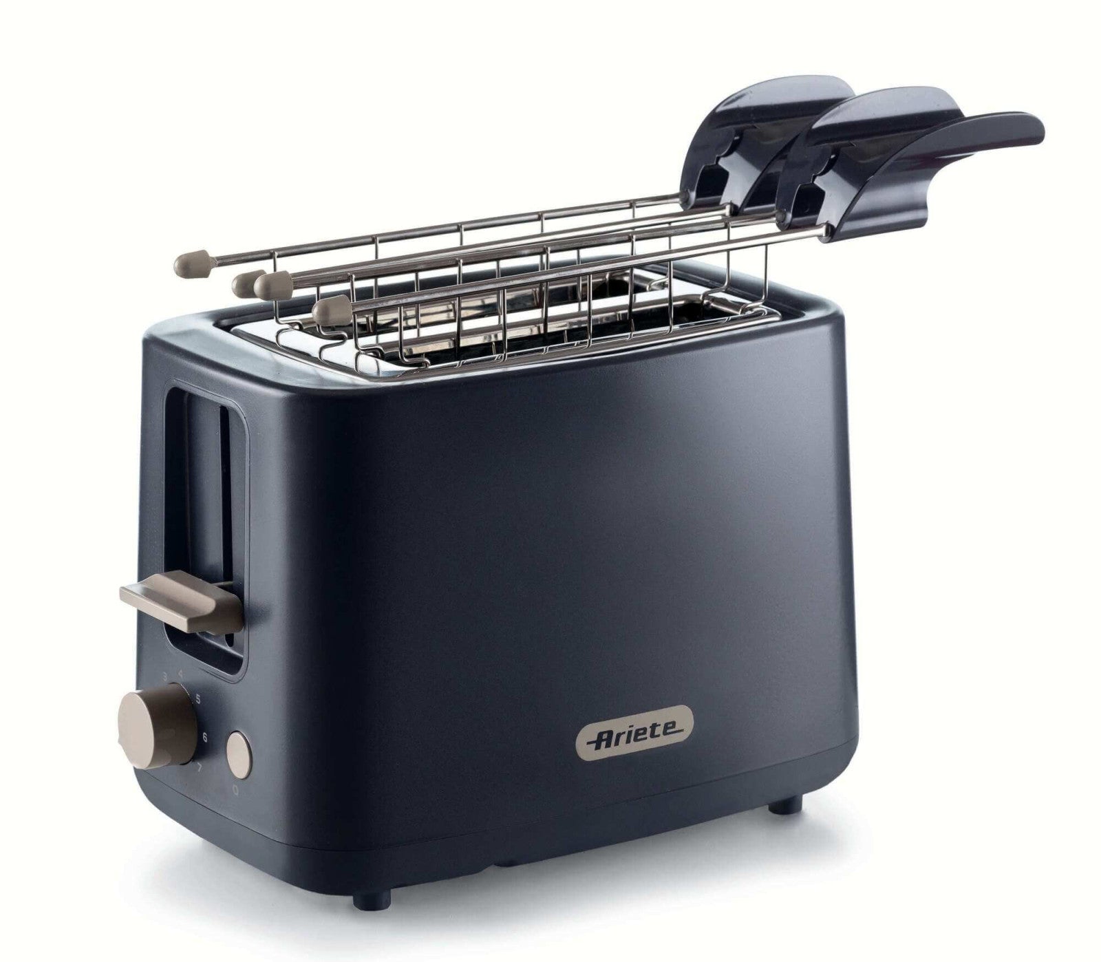Ariete Tostapane Breakfast 157 2 Fette 7 Livelli 760W Dark Sahara Grey