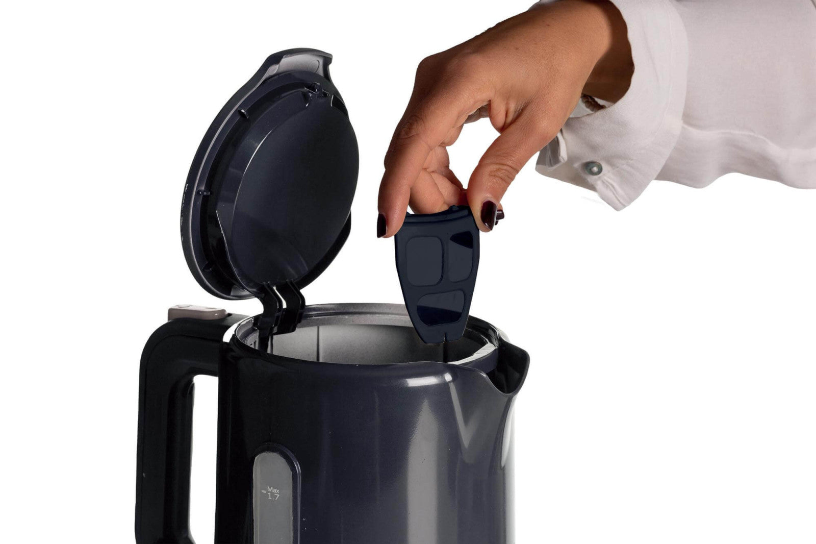 Ariete Kettle 2846 1.7L 2200W Cordless Dark & ​​Sahara Grey Removable Base