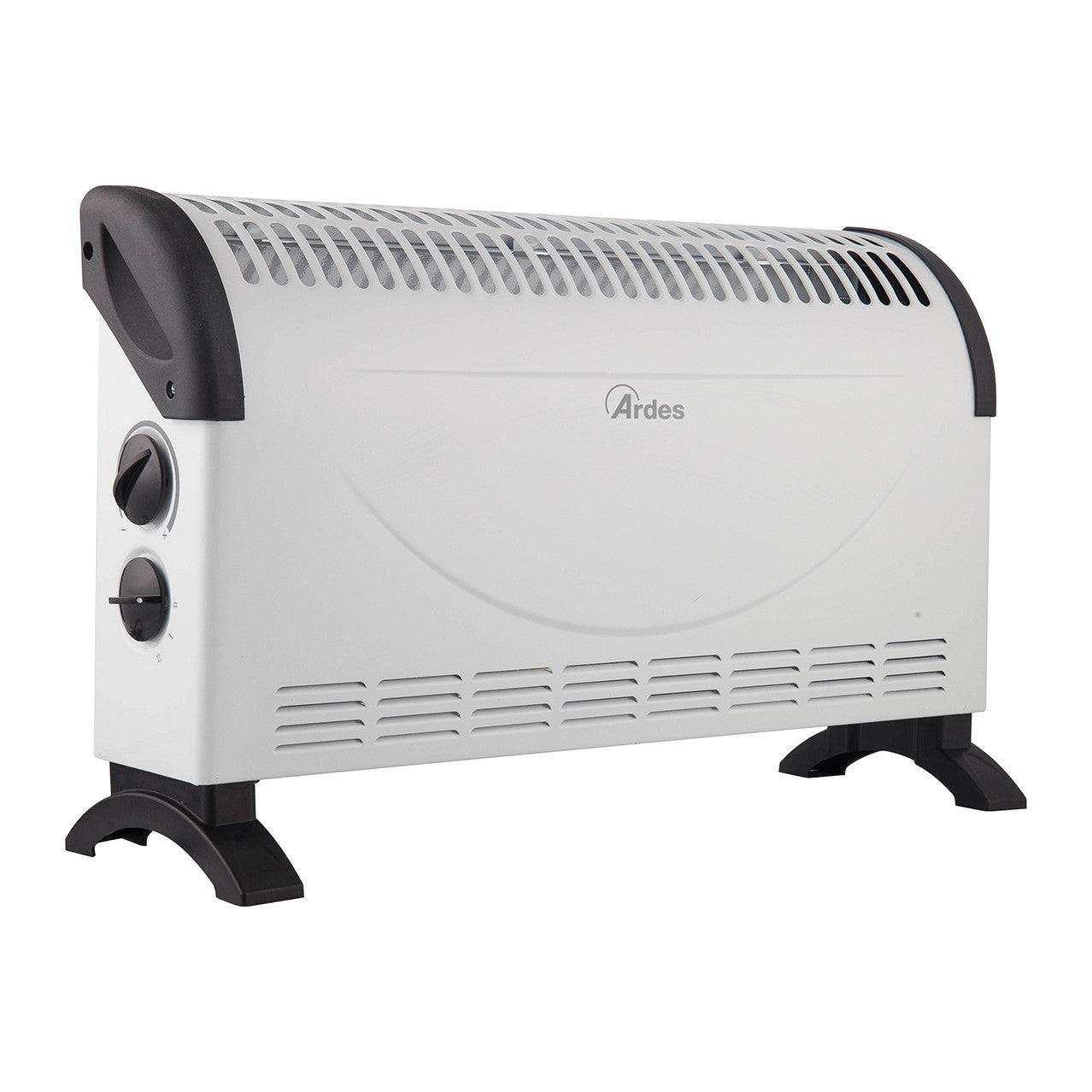 Ardes KALOR AR4C06 Stufa Elettrica a Convezione 1500W 2 Livelli Nero Bianco