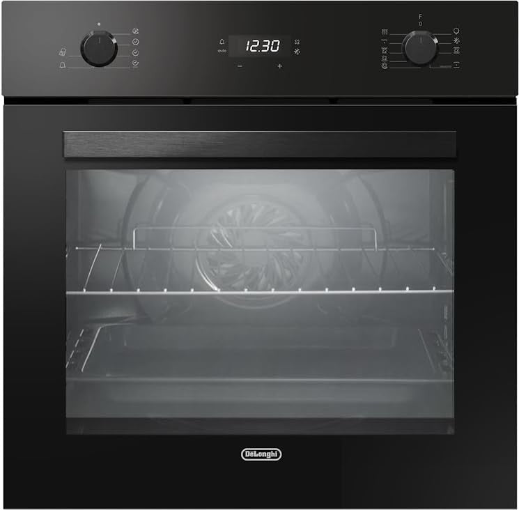 De'Longhi Electric Oven DLP 9L N 70L Black Class A Ventilated Multifunction