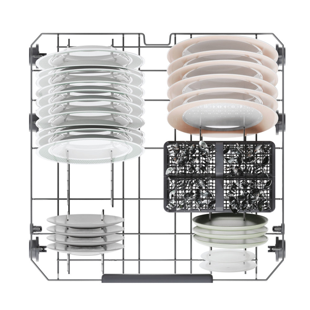 Candy RapidÓ CF 4E7L0W Dishwasher 14 Place Settings Freestanding White Wi-Fi
