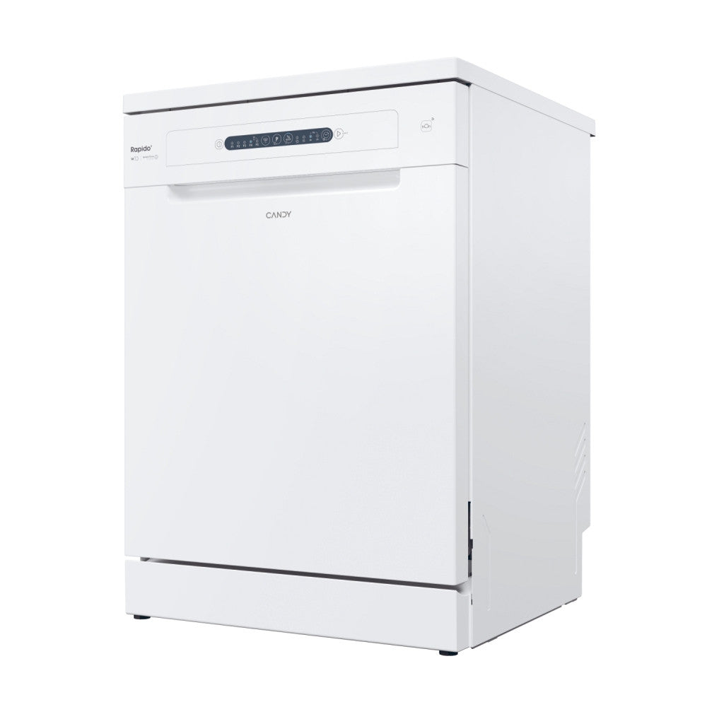 Candy RapidÓ CF 4E7L0W Dishwasher 14 Place Settings Freestanding White Wi-Fi