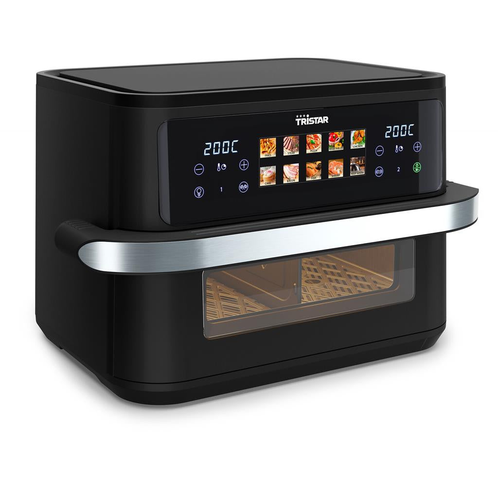 Tristar FR-9078 Friggitrice ad Aria Doppia 10L Digitale Nero