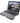 Support de refroidissement Trust GXT 278 pour ordinateur portable 17,3" avec 4 ventilateurs, éclairage noir